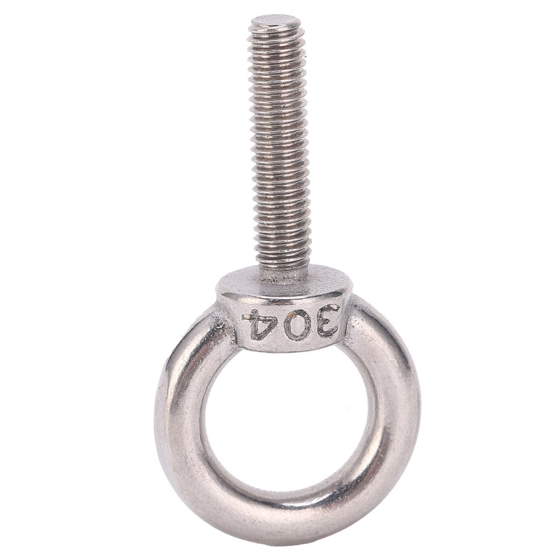 10Pcs Eye Bolt 304 Stainless Steel Lifting Round Ring Screw