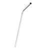Barfly Stainless Steel Straw, 8 1/2", 1/4" Diam., Curved