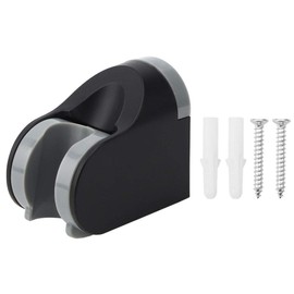 Shower Head Holder, Wall Mount Hand Shower Bracket Adjustable Movable Hand-held Shower Head Bracket Base Support Bracket