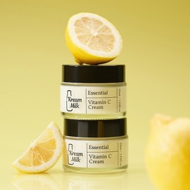 Cream Milk Essential Vitamin C Cream 50ml, 1 piece / 크림밀크 에센셜 비타민C 크림 50ml, 1개