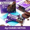 Barra De Proteína Quest Nutrition Sabor Doble Choco En Trozos