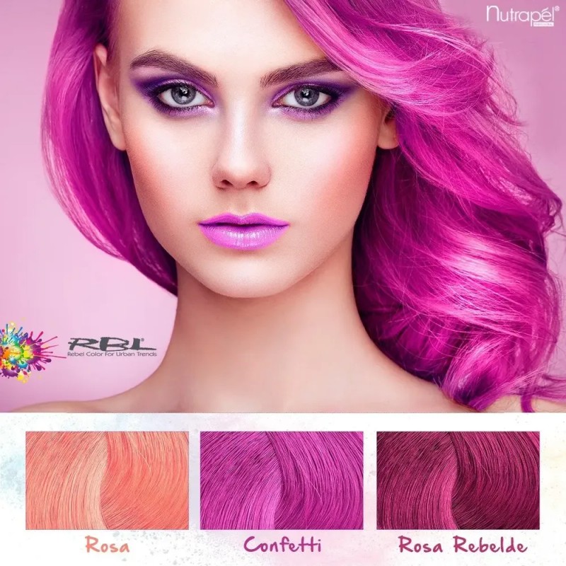 12 Tintes Fantasías Semipermanentes Para Cabello 90g