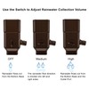 Prestantious Downspout Diverter, Rainwater Diverter with Adjustable Switch Valve, Rainwater