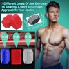 Jaw Exerciser for Men Women 6 Pcs Jaw Trainer Silicone