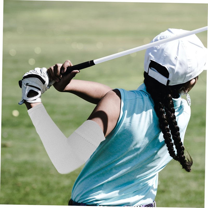 KOMBIUDA Summer Arm Sleeves Elbow Guards Protective Elbow Sleeve Thin