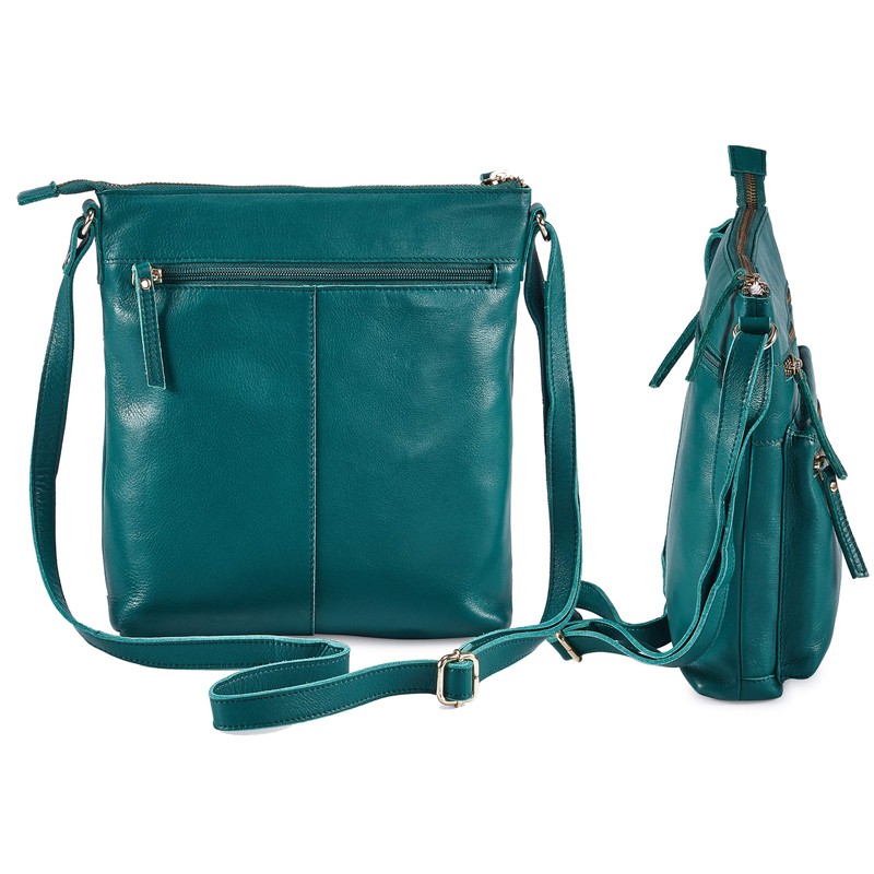 Wise Owl Accessories Real Leather Small Crossbody Handbags & Purses