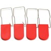 20pcs Security Metal Wire Padlocks, Plastic Security Seals Disposable Anti-Tamper