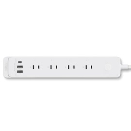 TP-Link Tapo Smart Wi-Fi Power Strip 1 USB-C 2 USB-A 4 Smart Outlets Tapo P300/A