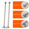 Yojunauto Front Upper Control Arm Bolt with Nut Fit for