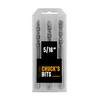 Chuck’s Bits 3pc 5/16" x 4.75" SDS Masonry Bit Set