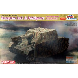 Dragon DML6819 1:35 Dragon Sturmpanzer Ausf I als Behehlspanzer Umbau Fahrestell