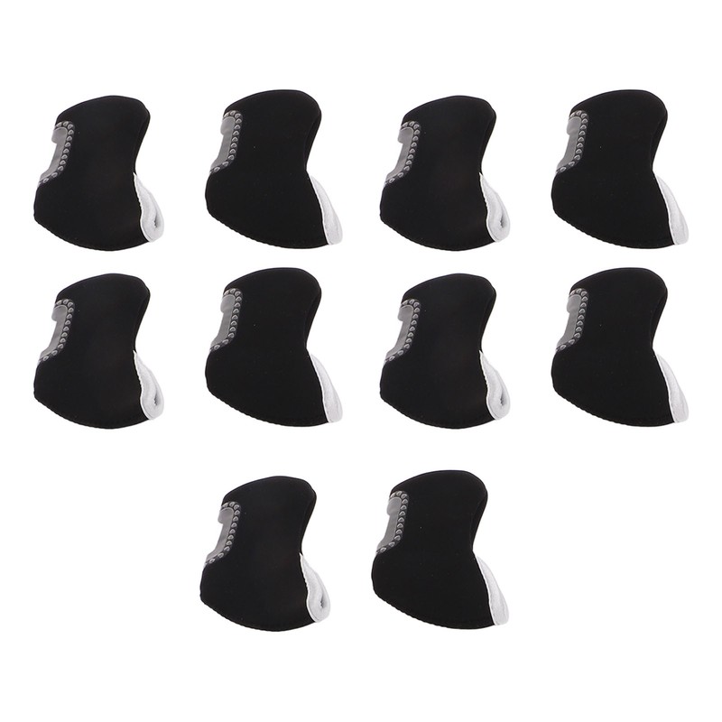 10 PCS Golf Iron Head Covers Golf Club Head Protective