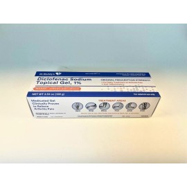 Generic Arthritis Pain Diclofnac Gel 1% 100grams Pack Of 2 Box 