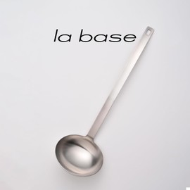 La Base LB-111 Stainless Steel Ladle, 3.4 fl oz (100 cc), Made in Japan, Tsubamesanjo Yoko Arimoto
