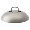TKG Corporation Petite Wok Lid for Chinese Cuisines, 18-8 Stainless
