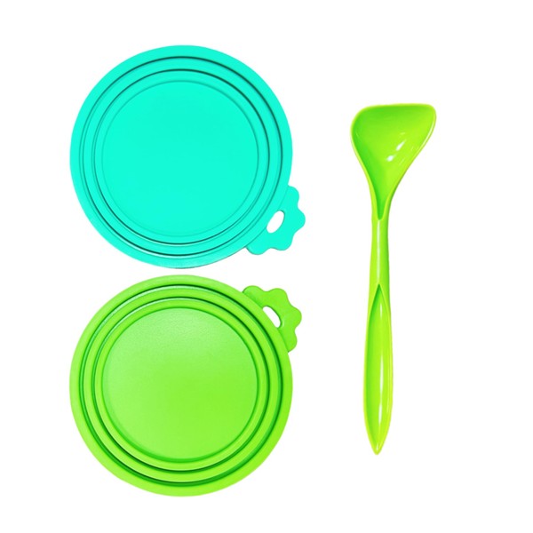 MoPawKT- Silicone Dog Food Can Covers Lids, 3 Inner Diameters