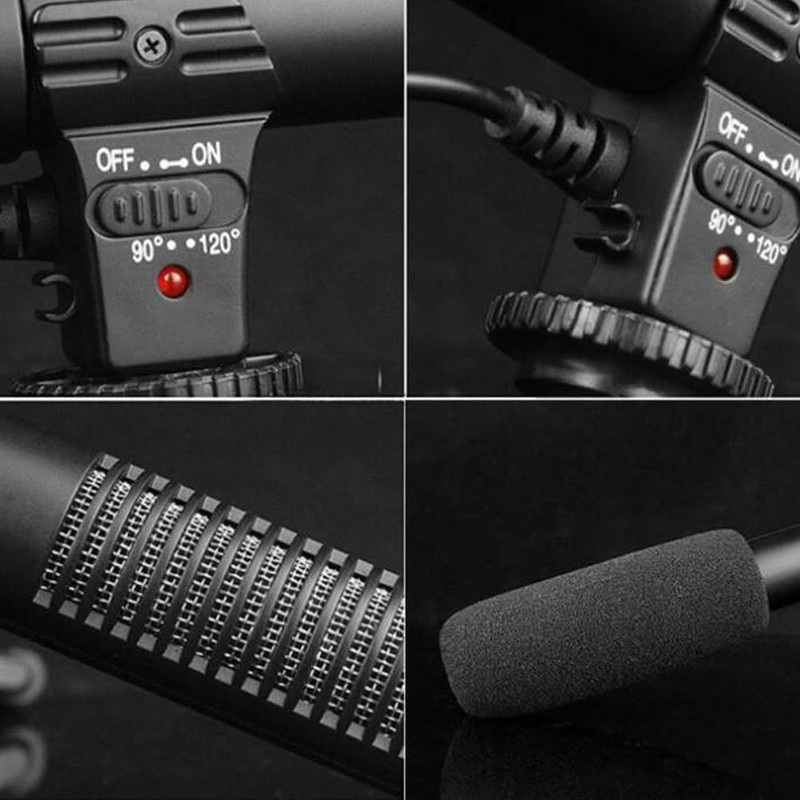 Gadpiparty 1 x Interview Microphone Phone Camera