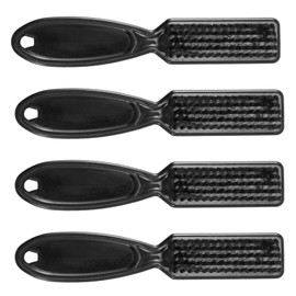 Binxind 4X Fade Brush Comb Scissors Cleaning Brush Barber Shop Skin Fade Vintage Oil Shape Carving Cleaning Brush