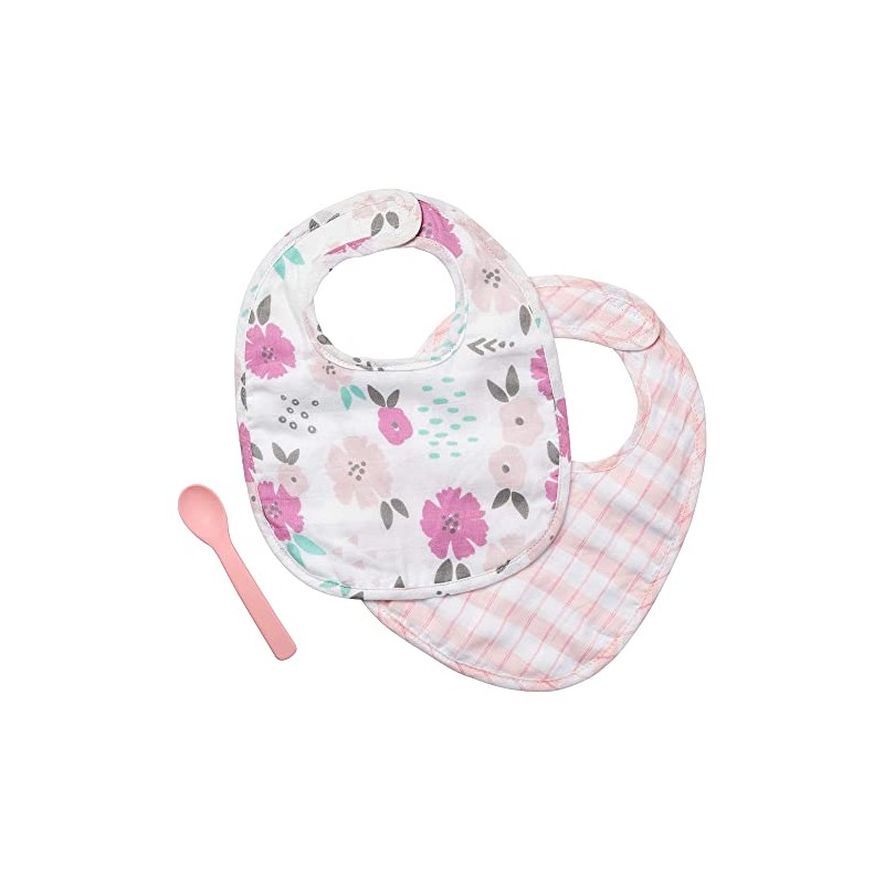 Stephen Joseph Muslin BIB Sets Flower