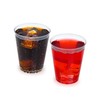 STACKABLES 8oz Clear Hard Plastic Cups - Pack of 50