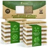 AIRNEX Natural Kitchen Sponges Pack of 20 - Biodegradable Cellulose