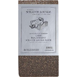 Scratch Lounge Cardboard Floor Refill - for Classic 12x18 Cat Scratchers - Heavy Duty Durable Lasts 10x Longer Than Conventional Scratchers
