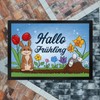 speecheese Hello Spring Doormat in 35 x 50 cm with