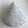 DUMI Sheepskin Bicycle Saddle Cover - Soft Grey Lambskin Bicycle