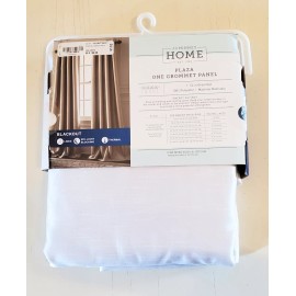 JCPenney Home One Grommet Panel Plaza Blackout 50 x 108 in. Cool White