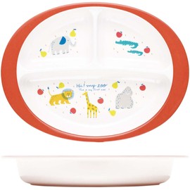 Skater M370-A Children's Plate, Melamine Lunch Plate, Plate, Hai Maizu, 25.5 fl oz (750 ml)