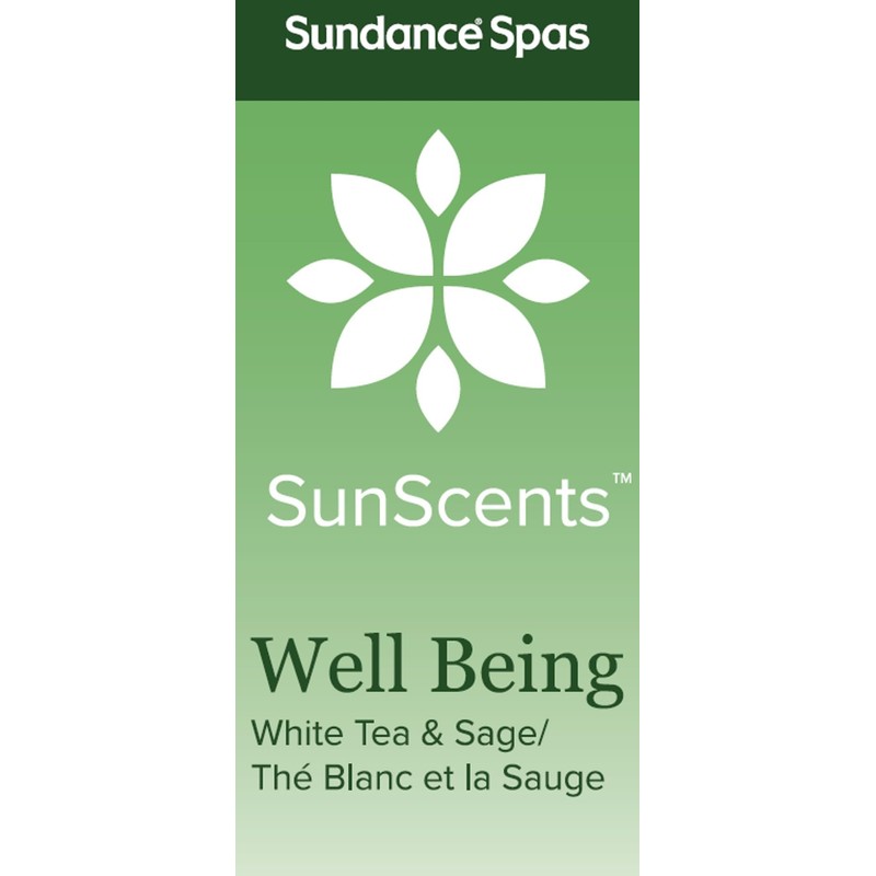 Sundance Spas SunScents™ - Well Being, White Tea & Sage