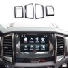 4pcs Carbon Fiber Color Air Conditioning Dashboard Vent Cover Fit