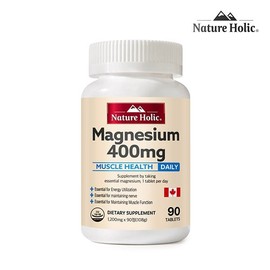 H네이처홀릭 마그네슘 400mg 1병(90캡슐, 3개월분) H Natureholic Magnesium 400mg 1 Bottle (90 Capsules, 3-Month Supply)