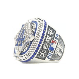 Ohtani 2024 LA Freeman Betts Dodgers World series champions fans ring with Bamboo box (大谷翔平, 9)