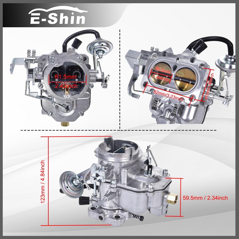 2-Barrel Carburetor For 1967-1980 Dodge Chrysler 318 V8 5.2L 6CIL