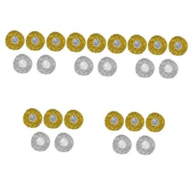 TOVINANNA 25pcs Aluminium Foil Hair Conditioning Caps Deep Conditioning and Coloring Hats for Salon Use Protective Heat Cap