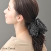 VINGTAINE HS-212 Scrunchie Polka Dot Pattern, Ruffle, Polka Dot, Volume,