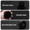 2 Pack Beard Brush for Men - Natural Boar Bristle