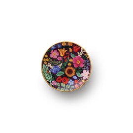 RIFLE PAPER CO. Blossom Ring Dish, Protect Your Trinkets and Jewelry, Minimize Loss, Organize Desk, Small Item Security, Keep Valuables Safe and Visible, Cute and Fashionable