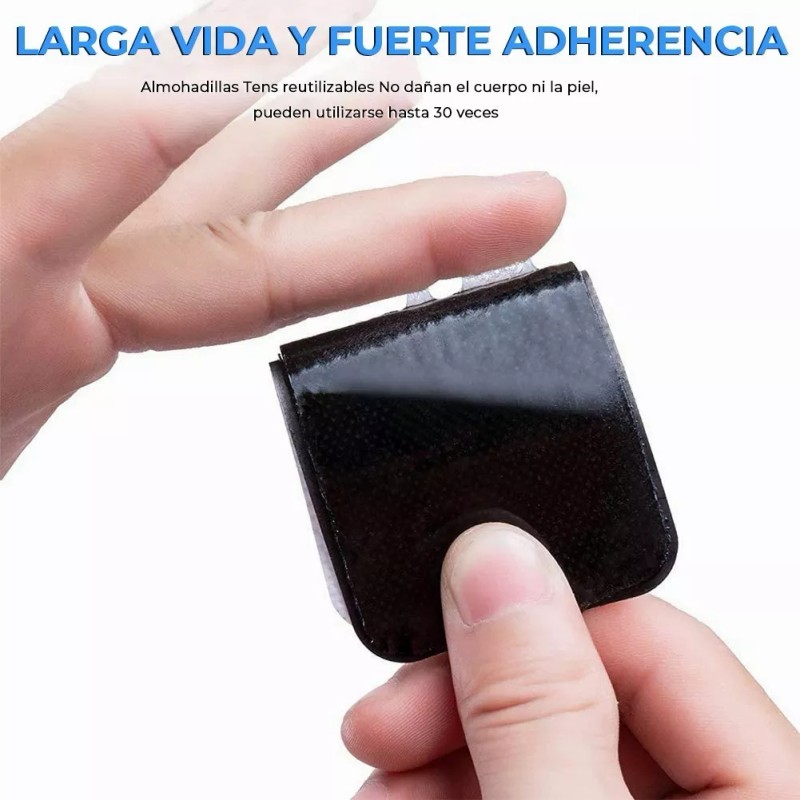 Lostrain Almohadillas De Electrodos Para Electroestimulador 20 Piezas