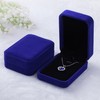 Velvet Necklace Box, Velvet Gift Box for Necklace, Pendant Gift
