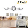 Sumnacon Drawer Dresser Knobs Pull Handles - Crystal Glass Diamond