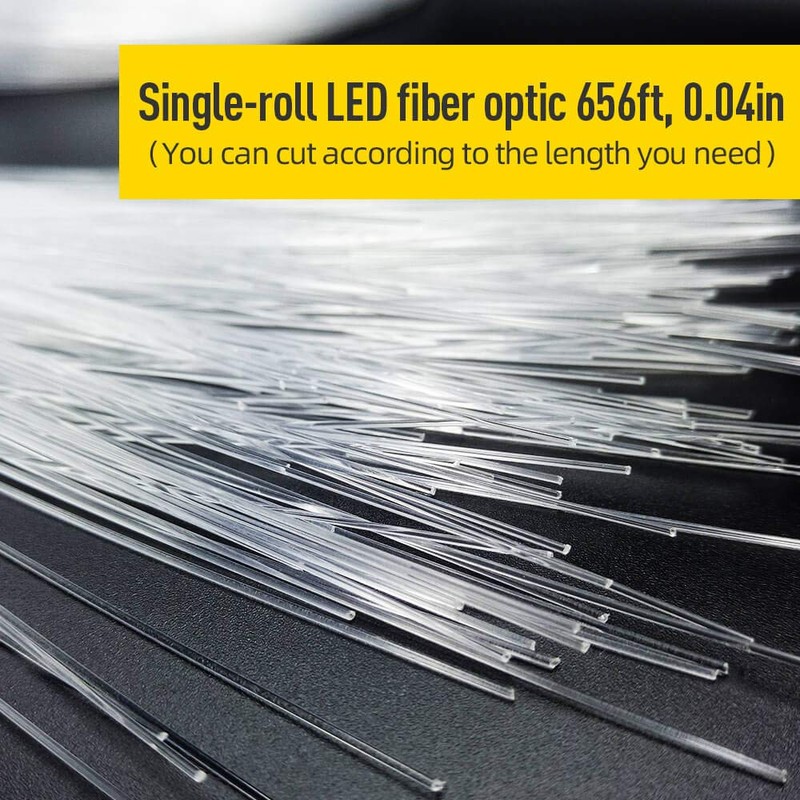 LED Fibre Optic Cable 200 m / Roll, 1.0 mm