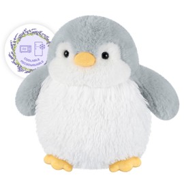 SuzziPals SuzziPals Heatable & Coolable Stuffed Penguin Plush, Microwavable Stuffed Animal Heating Pad for Soothing & Relaxation, Cute Plushies Penguin Toys Penguin Stuffed Animal, Penguin Gifts for Girls & Boy