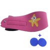 SUIEK Swimming Headband - Free Swimming Earplugs a Pair (Rose