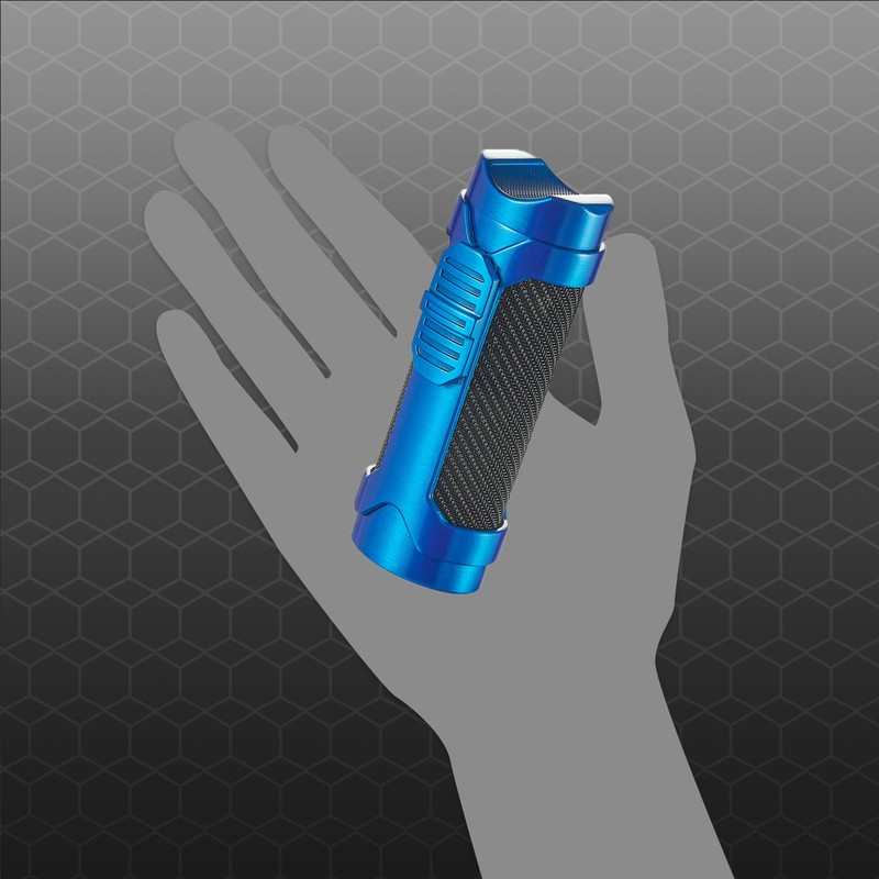 Visol Marlin Butane Torch Lighter Triple Flame Refillable Gas Lighter,