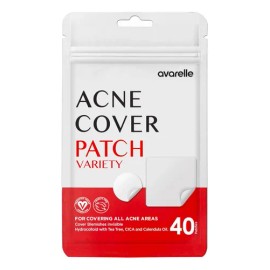 Parches Para El Acné Avarelle (40 Unidades) Tratamiento Hidr