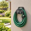 Wall-Mounted Garden Hose Holder for Outdoor Storage – Durable Metal