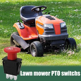 Mower Button Replacement, Mower Braking System Mushroom Shaped, Stable Garden Tractor Parts Cutter Deck Accessories for Professionals Beginners Enthusiasts