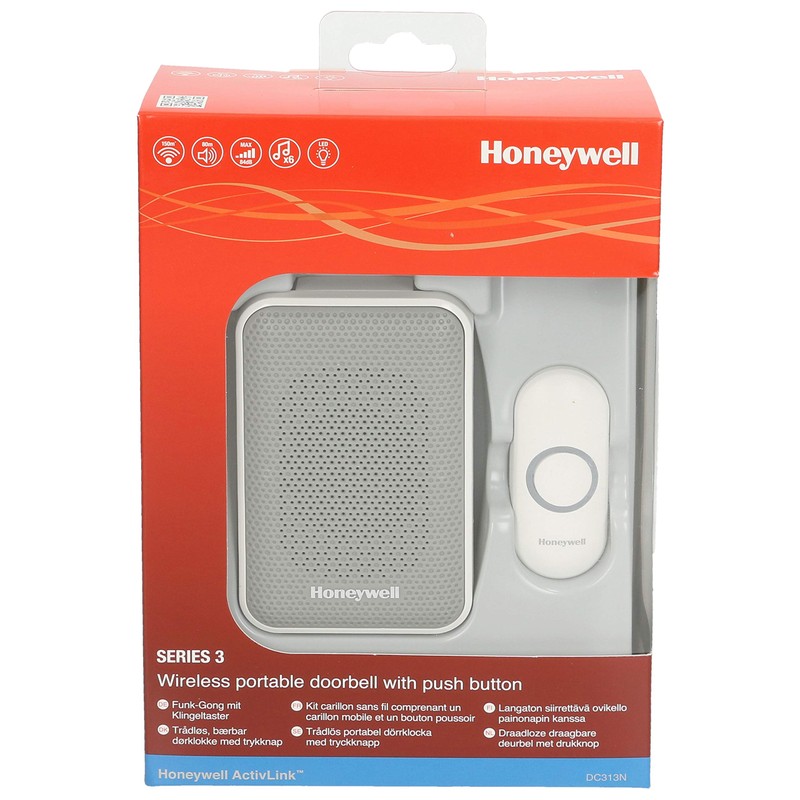 Honeywell DC313N 150 m 3 Series LED Doorbell - White